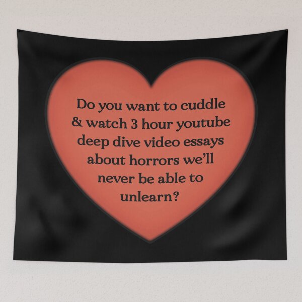 Item preview, Cuddle & Deep Dive YouTube Essays designed and sold by LDRsUglyChild.