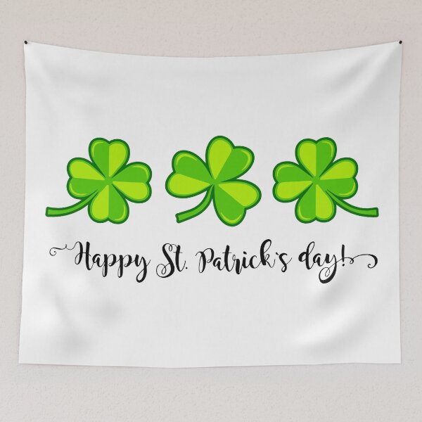 Item preview, St. Patrick's Exclusive: Trio of Clovers Collection - Limited Edition designed and sold by FebricFusion.