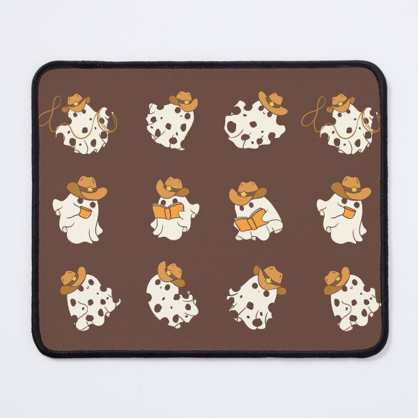 Item preview, Cute Western Ghost Set - Cowboy Ghosts - Book Lovers designed and sold by patternjp.