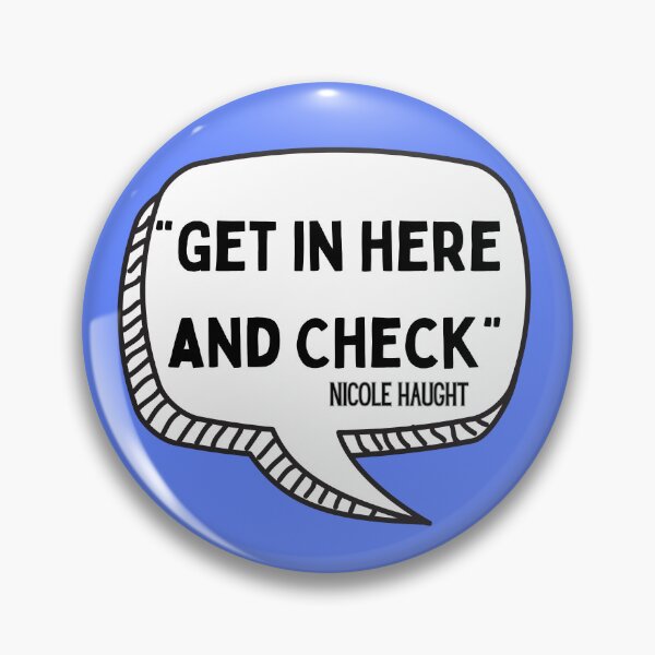 Item preview, Get in here and Check designed and sold by Huntch.