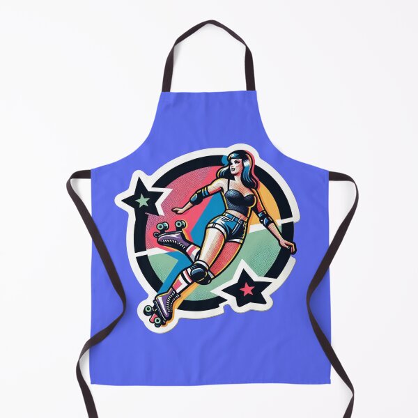 Item preview, Roller Girl Disco Colors designed and sold by PinUpPizzazz.