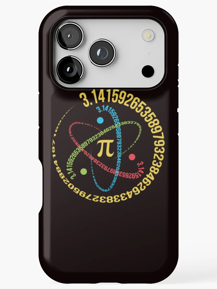 Thumbnail 1 of 4, iPhone Case, Pi Day Math Humor designed and sold by Seedcap7.