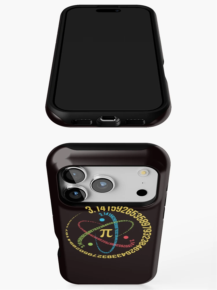 Thumbnail 3 of 4, iPhone Case, Pi Day Math Humor designed and sold by Seedcap7.