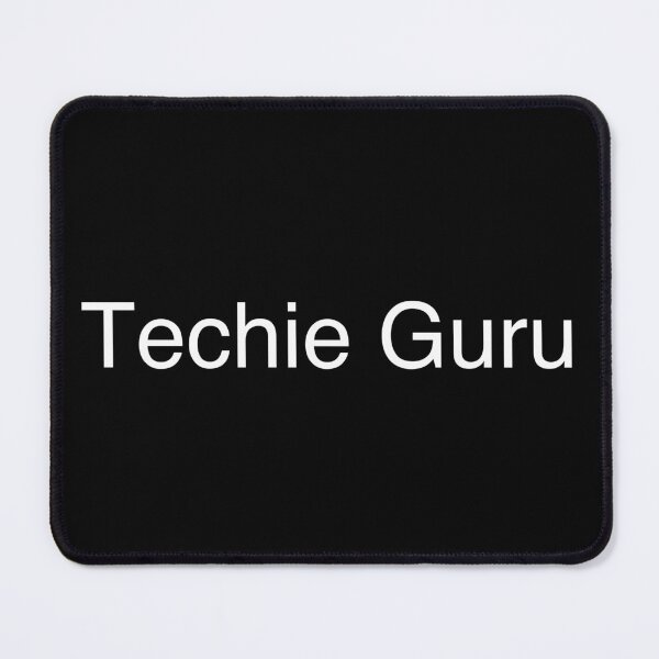 Item preview, Techie Guru designed and sold by Text-based T-Shirts and Gifts.