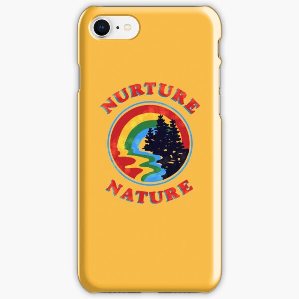 nurture nature vintage environmentalist design iPhone Snap Case