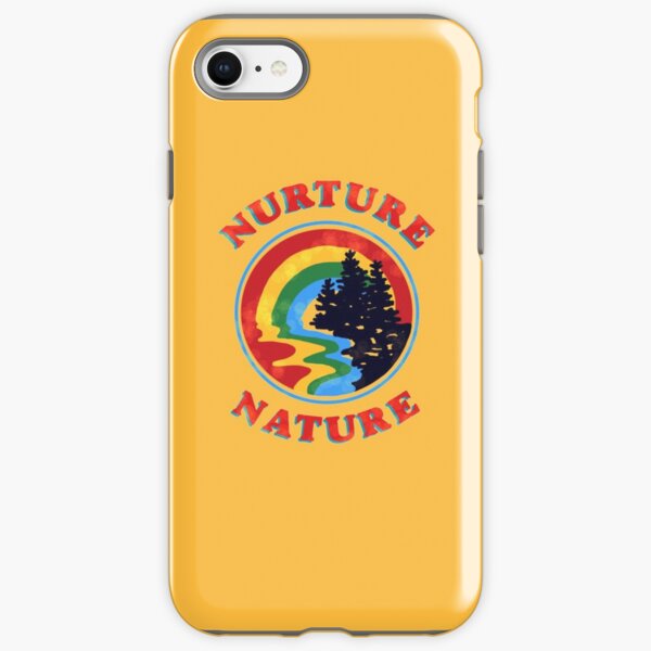 nurture nature vintage environmentalist design iPhone Tough Case