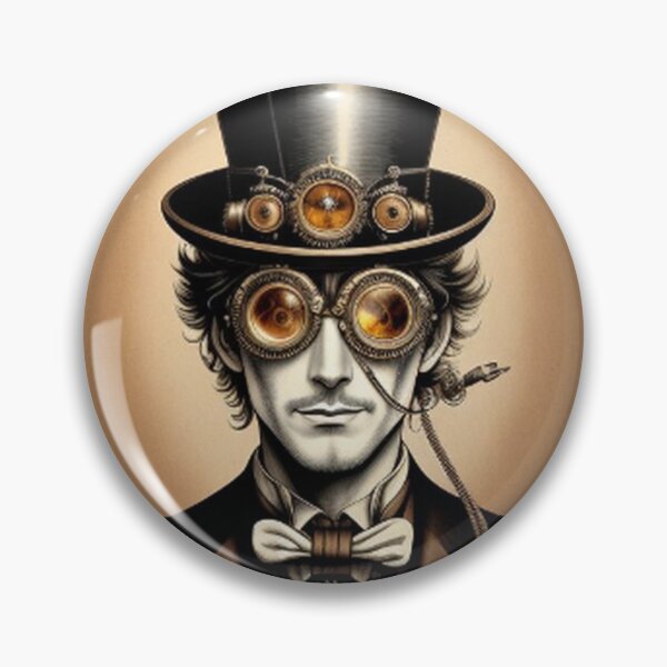 Item preview, Vintage Steampunk Movie Producer designed and sold by TheDarkWardrobe.