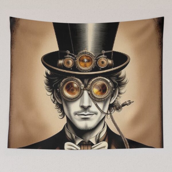 Item preview, Vintage Steampunk Movie Producer designed and sold by TheDarkWardrobe.