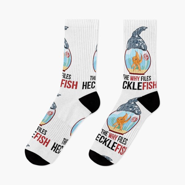 Item preview, The Why Files WHITE_hecklefish3 designed and sold by adolfobusmente.