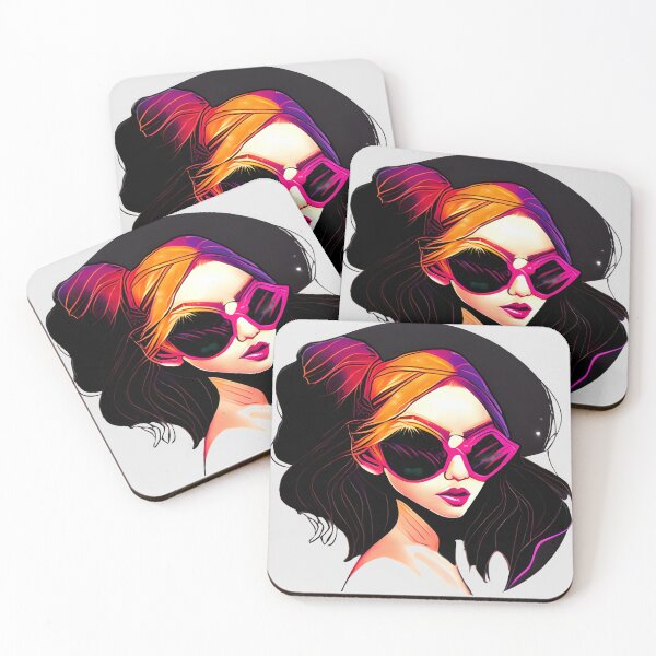 Item preview, Summer Sunglasses Girl designed and sold by Chubuter.