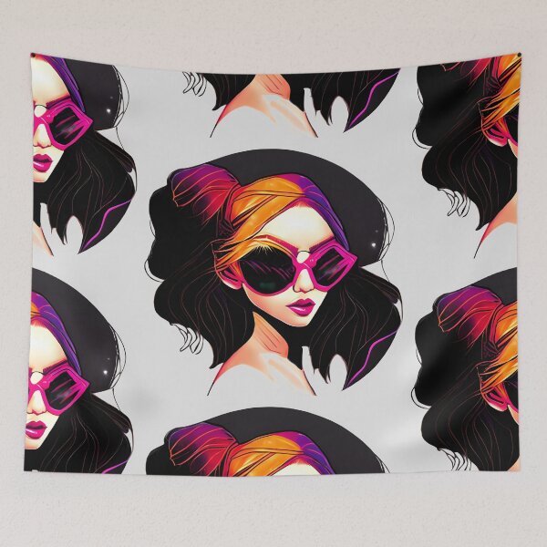 Item preview, Summer Sunglasses Girl designed and sold by Chubuter.