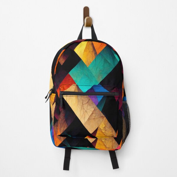 Item preview, Dimora - Abstract diamonds in rich play of colors (1/4) designed and sold by sabantha.
