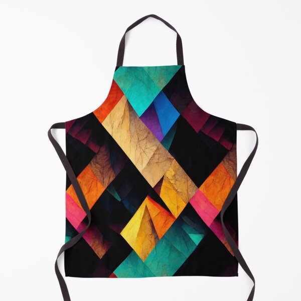 Item preview, Dimora - Abstract diamonds in rich play of colors (1/4) designed and sold by sabantha.