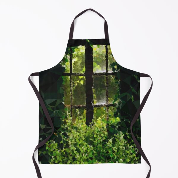 Item preview, Window Abstract Low Poly Geometric Vector Art designed and sold by Vicky Brago-Mitchell®.