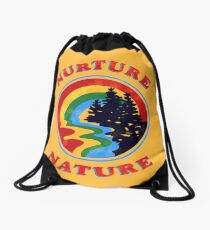Mochila saco Cultivar la naturaleza Diseño ecologista vintage