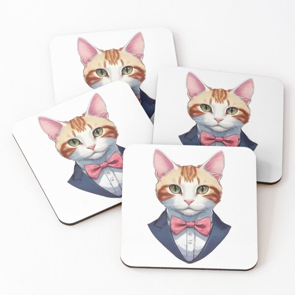Item preview, Fancy Cat with Bowtie no.2 designed and sold by smARTwork.