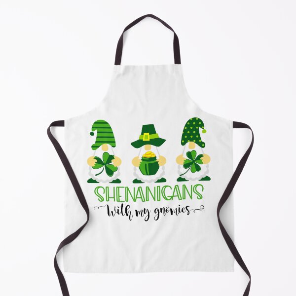 Item preview, Mischief Makers: St. Patrick's Day Gnomes & Their Clover Shenanigans designed and sold by FebricFusion.