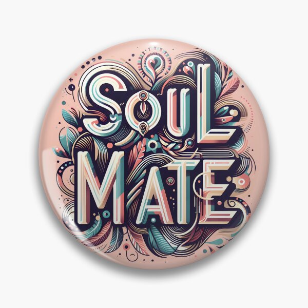 Item preview, Soul Mate, typography designed and sold by maxmaj.