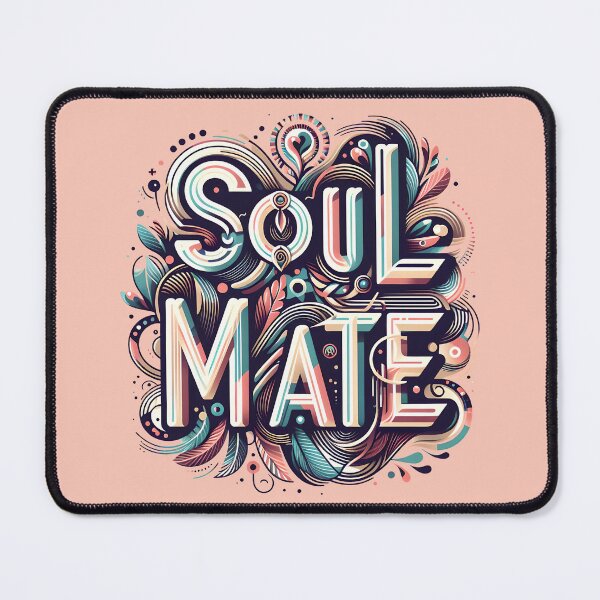 Item preview, Soul Mate, typography designed and sold by maxmaj.