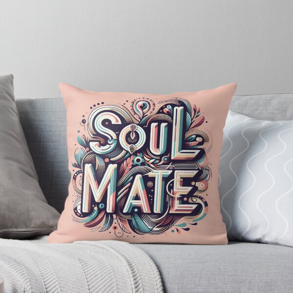 Item preview, Soul Mate, typography designed and sold by maxmaj.