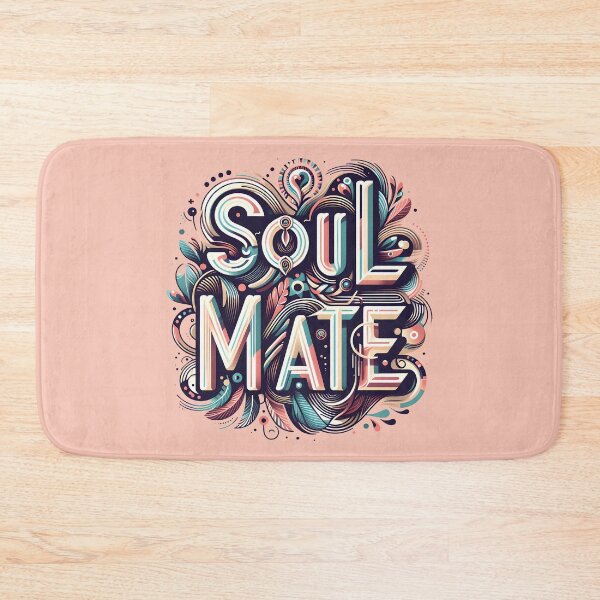 Item preview, Soul Mate, typography designed and sold by maxmaj.