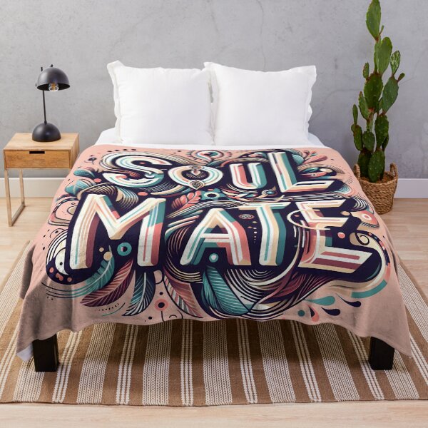 Item preview, Soul Mate, typography designed and sold by maxmaj.