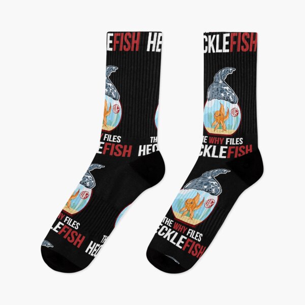 Item preview, The Why Files BLACK_hecklefish3 designed and sold by adolfobusmente.
