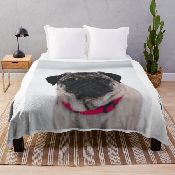 Item preview, Pug Dog on the Snow designed and sold by VanGaldo.