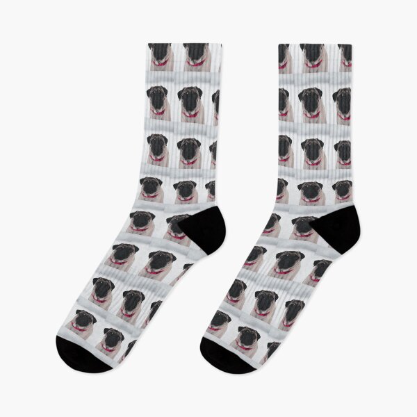 Item preview, Pug Dog on the Snow designed and sold by VanGaldo.