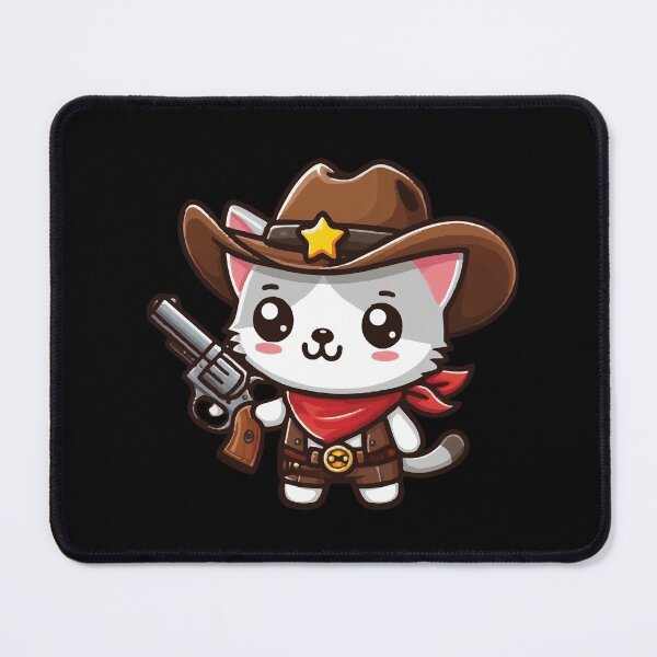 Item preview, Meowdy Cowboy Cat designed and sold by SOMI SOMI.