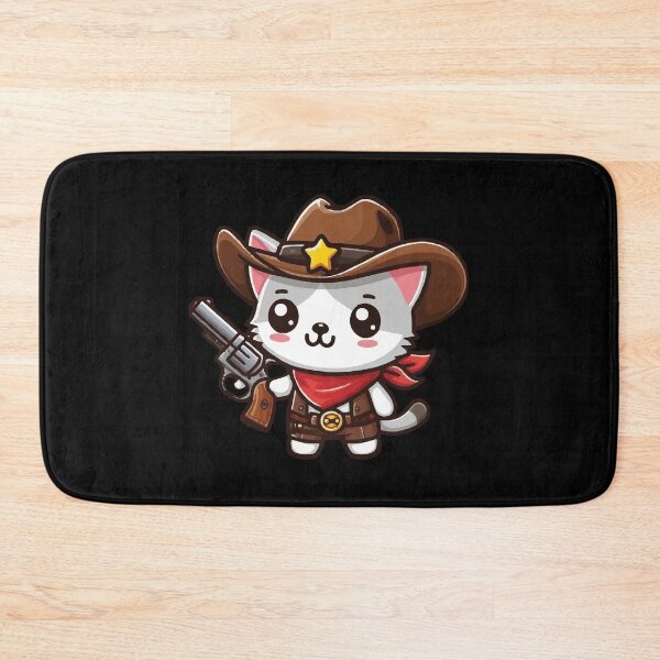 Item preview, Meowdy Cowboy Cat designed and sold by SOMI SOMI.