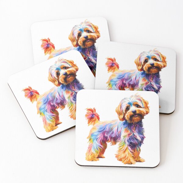 Item preview, Rainbow Yorkipoo Impressionism designed and sold by Fredster1966.