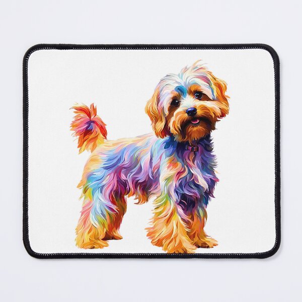 Item preview, Rainbow Yorkipoo Impressionism designed and sold by Fredster1966.