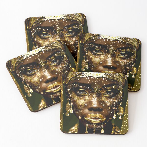 Item preview, Art By Minga Dripping Diamonds and Gold Digital Design designed and sold by Artbyminga.