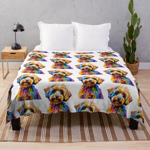 Item preview, Rainbow Yorkipoo Impressionism designed and sold by Fredster1966.