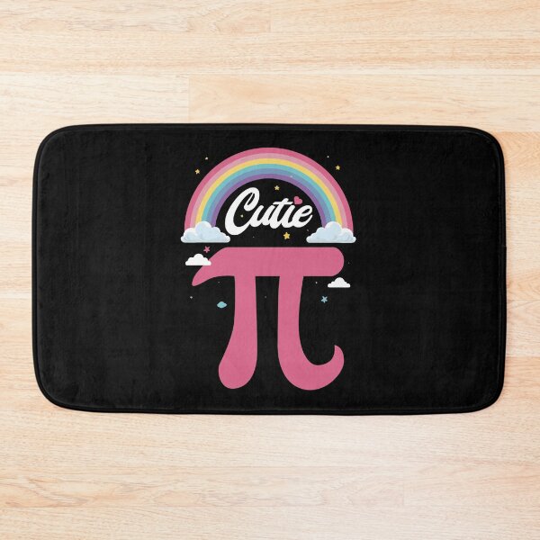 Item preview, Cutie Pi Math Symbol Pi Day Rainbow For Math Lovers Kids Women designed and sold by GravitiTees.
