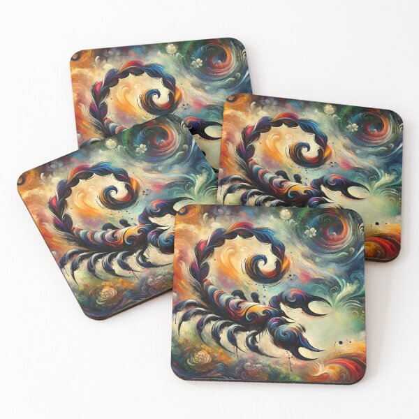 Item preview, Cosmic Scorpion: The Zodiac's Vivid Dream designed and sold by mahajone.