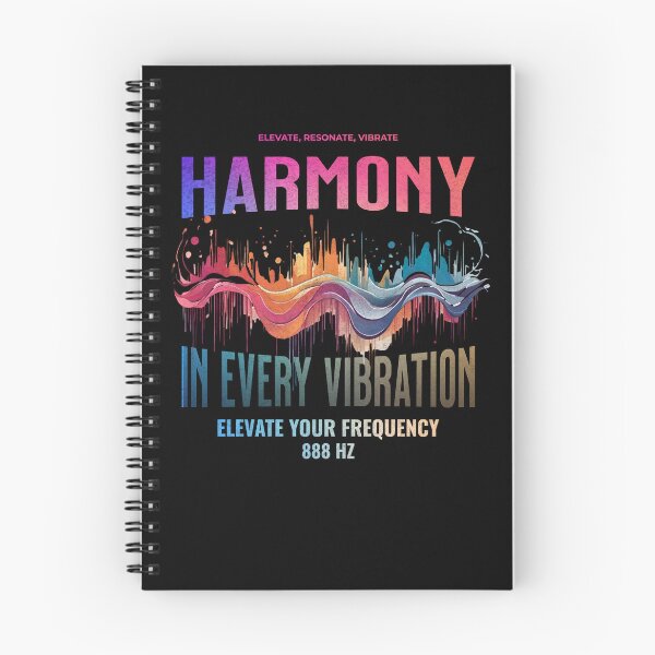 Item preview, Harmony in Every Vibration 888 Hz designed and sold by InspireHubWear.