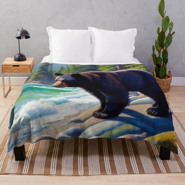 Item preview, Black Bear West Coast designed and sold by WestCoastArtsy.