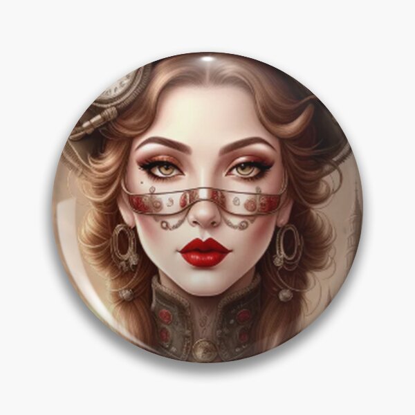 Item preview, Vintage Steampunk Glam Lady designed and sold by TheDarkWardrobe.