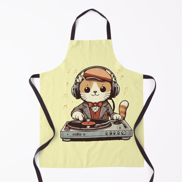 Item preview, Dj Cat kawaii Vintage designed and sold by SOMI SOMI.