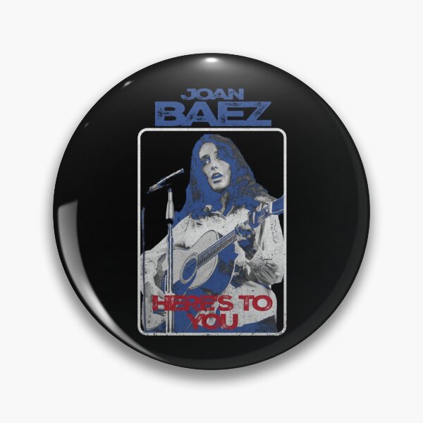 Artikelvorschau, Joan Baez – Vintage-Folksängerin entworfen und verkauft von Banner-Pepins.