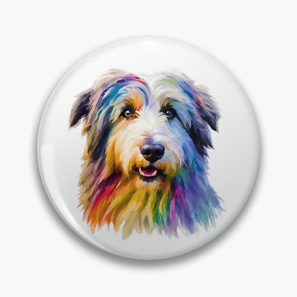 Item preview, Pop-Art Polish Lowland Sheepdog Impressionism  designed and sold by Fredster1966.