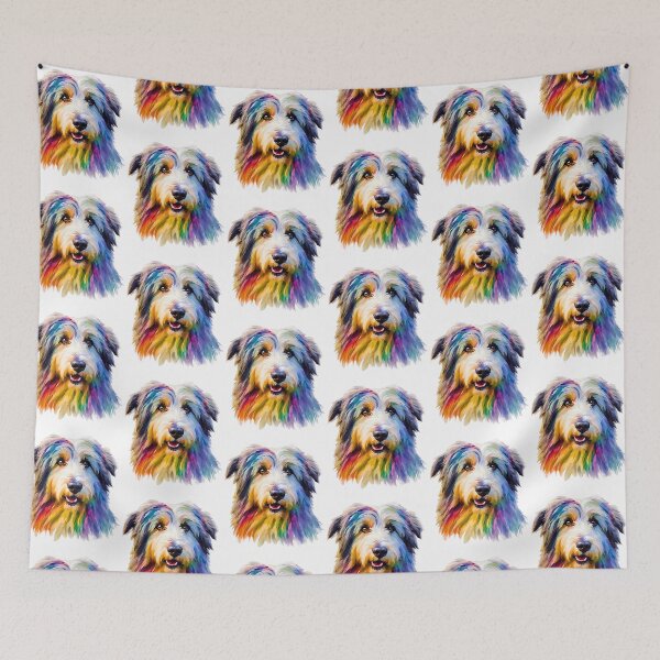 Item preview, Pop-Art Polish Lowland Sheepdog Impressionism  designed and sold by Fredster1966.