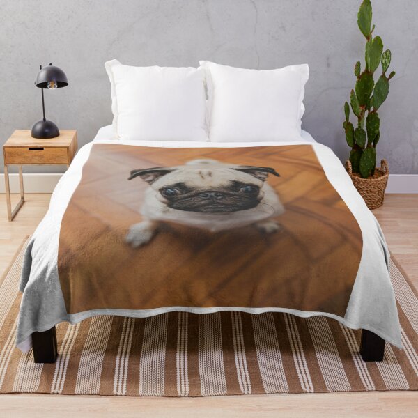 Item preview, Pug Dog Waiting for Food designed and sold by VanGaldo.