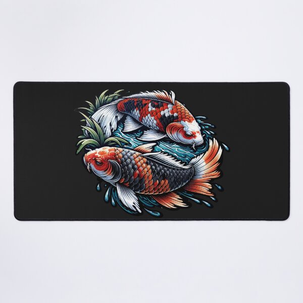 Item preview, Pair of Colorful Koi Fish designed and sold by HippieFarms11.