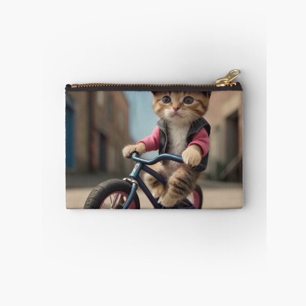 Item preview, Cyclist Rapper Cat designed and sold by ThralStore.