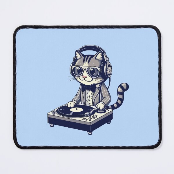 Item preview, Rave Cat Edm Kitten Dj Kitty Vintage designed and sold by SOMI SOMI.