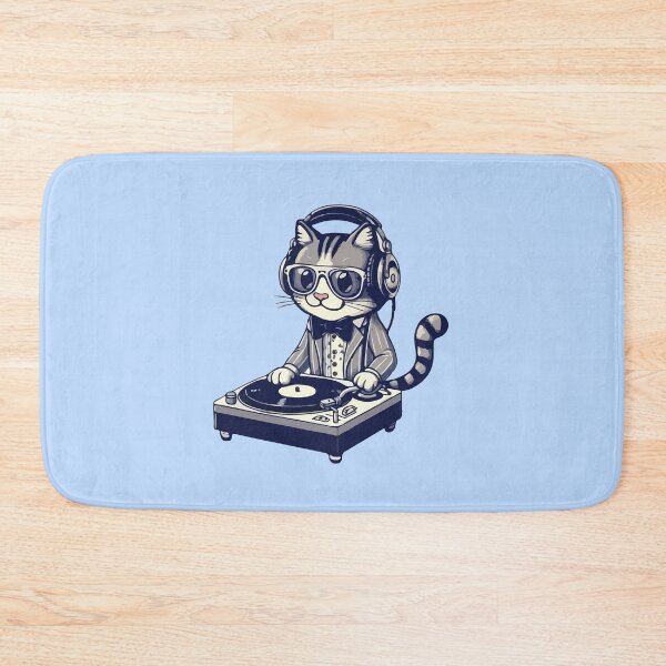 Item preview, Rave Cat Edm Kitten Dj Kitty Vintage designed and sold by SOMI SOMI.