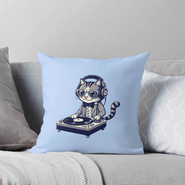 Item preview, Rave Cat Edm Kitten Dj Kitty Vintage designed and sold by SOMI SOMI.